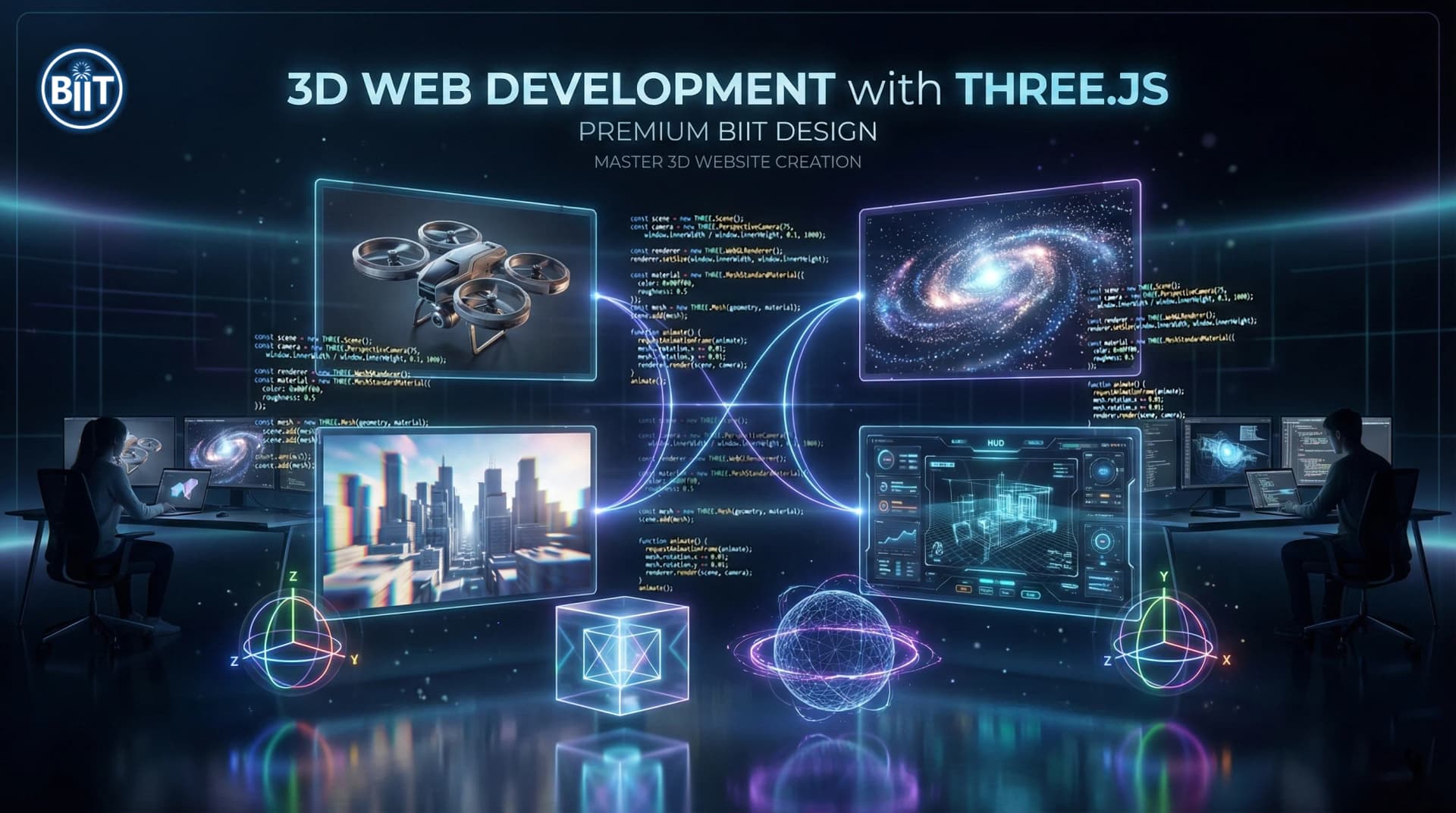 3D Web Development with THREE JS